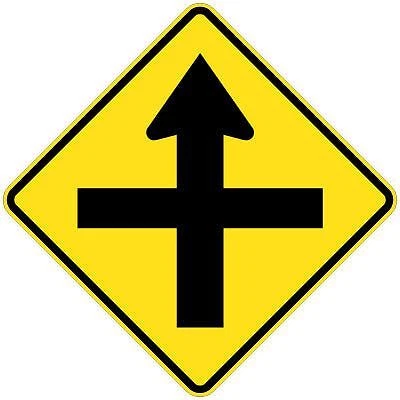 Crossroad (Symbolic) Sign - 600x600mm