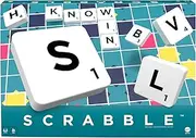 Mattel Games Scrabble Crossword Board Game, for 2 to 4 Players, Ages 10 Years & Older