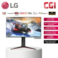 在飛比找蝦皮購物優惠-Lg 27GP850 27" Nano IPS 180Hz 