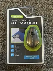 LightGear LED Clip-On Cap Light Handsfree 50 Lumens Camping Workshop Running NEW