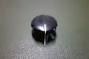 1 Pc RCA / BIC 1" Bakelite 1/4" Shaft - Brass Insert "copy" Audio Knob