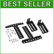 Universal Headboard Attachment Brackets for L100 Adjustable Beds - Black, Metal