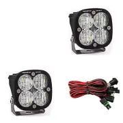 Baja Designs 557805 LED Light Pods Clear Lens Wide Cornering Pair Squadron Sport