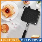 Double Sided Frying Pan Aluminum Alloy Reversible Griddle Pan Kitchen Cookware A