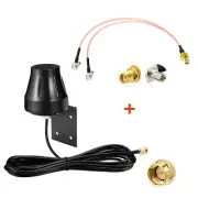 4G LTE Outdoor Fixed Mount Antenna & TS9 For NETGEAR AirCard AC815s Hotspot AT&T