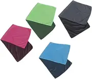 4pcs Cooling Towel Cool Down Towel Warmer Extendable Scrub Brush Wonder Wet Microfiber Wipes Cleaning Products Holder Waffle Dispenser Funky Rack Cleaning Rag Uv Polyester