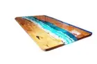 New Acacia Wood Epoxy Resin Table Custom Order Table Top For your Luxury Home