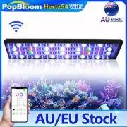 PopBloom LED Aquarium Light Full Spectrum Reef Coral Marine Tank 60 120 180 240