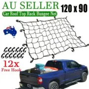 120*90CM Car Roof Top Rack Basket Luggage Net Cargo Mesh Carrier Cover Storage A