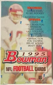 1995 Bowman NFL Football HOBBY Factory Sealed Box 24 Ct Packs/10 CPP McNair RC
