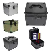 Graded Card Storage Case Box Holder w/ Lock For 40+ Sports Trading Cards PSA BGS