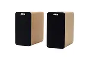 Jam Bluetooth Bookshelf Speakers (Wood)