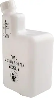 Snblzhef Fuel Oil Mixing Bottle for 2 Stroke Engines, 1L, 4 Ratios 32:1/50:1/40:1/25:1, Reusable