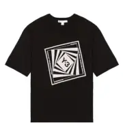 NWT Adidas x Yohji Yamamoto Y-3 Optimistic Illusions graphic T-Shirt Size 2XL