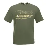 HARRIER JUMP JET HAWKER - SIDDELEY T 恤飛機藍圖生日禮物