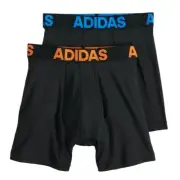 Adidas Boy's Sport Performance Climalite Boxer Briefs in Black L37141 Size L