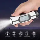 Digital World Time Travel Alarm Clock Thermometer LED Outdoor Torch Flashlight G