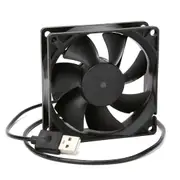 Computer Silent CPU Case Silent Cooling Fan 120mm - 2pcs