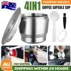 Stainless Steel Coffee Capsule Cup Reusable Refillable Pod For Nespresso Machine