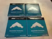 12 lot Juno Trac-Lites Adjustable Connector R24WH white straight left right NEW