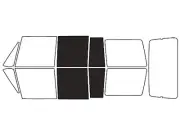 Rvinyl Window Tint Kit Fits Mitsubishi Montero 1989-1991