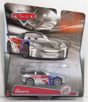 Disney PIXAR Cars Silver Racer Series Jeff Gorvette 2009 Corvette C6.R BBT08