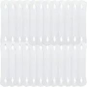 [Petallo] 24-Pack Invisible Tie Stay Tie Keeper Alternative to Tie Tacks or Tie Bars