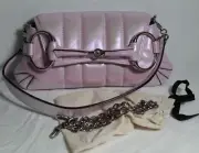 NEW Gucci Horsebit Iridescent Flap 2 Way Chain Leather Strap Shoulder Bag 764339