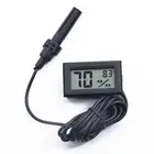 Mini Digital LCD Thermometer Hygrometer&Probe Humidity Temperature Meter Indoor