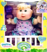 Cabbage Patch Kids Babies Playtime At Babyland Blonde Hair 12.5" Girl Baby Doll