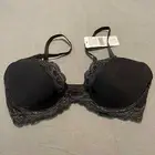 Natori Feathers Plunge Bra 730023 32C NEW