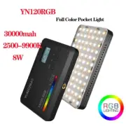 YONGNUO YN120 RGB Led Video Light On-Camera DSLR Fill Light Panel Full Color