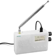 Gyorwst TEF6686 Mini Rechargeable Full Band Radio FM/LW/MW/SW Radio Receiver with 1.8 Inch Screen Replacement Accessories