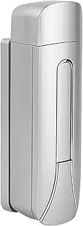 Shower Soap Dispenser, Hand Press 400ml Wall Mounted Shampoo Gel Dispenser, ABS Housing Waterproof Liquid Lotion Holder for Commercial, Residential, Bathroom (Silver)