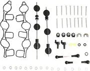 Universal Wear-Resistant Portable Intake Manifold Repair Tool Car Intake Manifold Swirl Flap Gasket Seal Repair Kit 059198212 Engine Intake Gasket