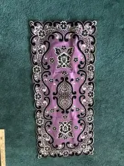 Table Runner purple/Black/silver