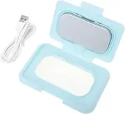MERRYHAPY Baby Wipe Warmer Car Portable Diaper Wipes Heater Wet Tissue Warmer 24h Auto Temperature Control Soft Warmth for Babies