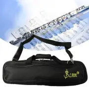 Convenient Side Pocket Flute Case Store Your Flute Accessories Conveniently