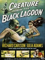 11x14"Decoration CANVAS.Interior room design art.Creature of Black Lagoon.6402