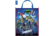 Thunderbirds Logo Plastic Tote Bag (Blue) (One Size)