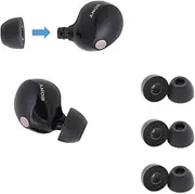 [COMPLY] TrueGrip Pro Memory Foam Tips for All Sony True Wireless Earbuds - Made from Comfortable Memory Foam for a Secure Fit (Large, 3 Pairs)