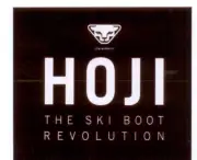 DYNAFIT HOJI THE SKI BOOT REVOLUTION STICKER DECAL BLACK AND WHITE 4 x 3 5/8 NEW