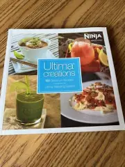 Ninja Ultima Creations Cookbook with 150 Delicious Recipes for Blenders. New