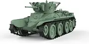 LF120592 1/120 TT Scale Railway Military Model Kit Soviet BT-5 Light Hell Buggy