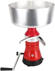 Amagogo Manual Milk Cream Separator Aluminum Alloy Multifunctional Hand Operated Skimming Machine Milk Centrifugal for Dining Room