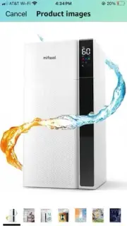 Humidifier Large Room for Home 5.3Gal/20L Warm and Cool Mist Whole House