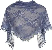[generic] Ethnic Lace Veil for Women Headscarf Mantilla Veil Turban Hairband for Mass Catholic Head Scarf Lady