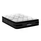 Giselle 36CM QUEEN Mattress Bed 7 Zone Euro Top Pocket Spring Medium Firm Foam
