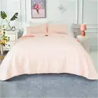 Classic Coverlet Bedspread Set Comforter Quilt Pillowcase King Queen Single Size