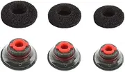 3X Ultra Comfort Eartips Ear Buds Replacement Earphone Ear Tips Kits Earpads Foam Set Cushion for Plantronics Voyager 5200 5220 5210 Series Bluetooth Headset Headphone (Mixed L/M/S)